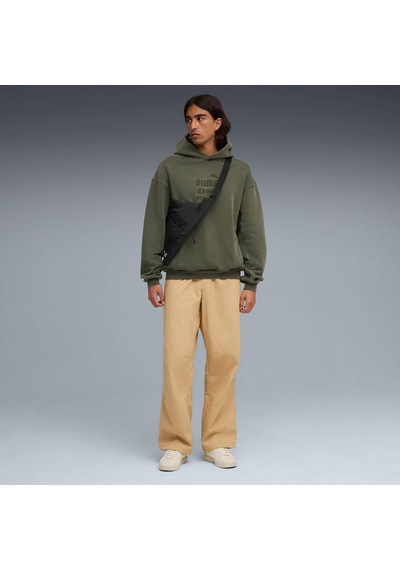 Puma X Represent Erkek Kapüşonlu Sweatshırt 632542 92 Yeşil