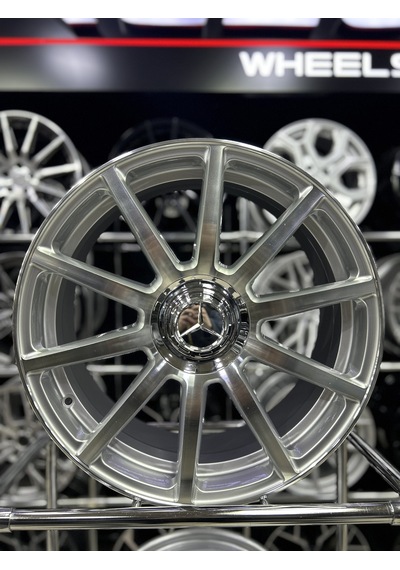 19'' 5x112 Mercedes S63 Silver Diamond Jant Modeli