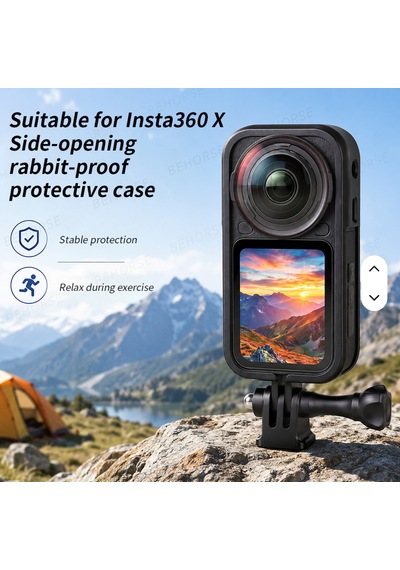 X6 Frame Case Koruma Kasası Siyah