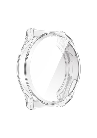 Huawei Watch 4 Pro İçin Kılıf 360 Full Round Soft Silicone Şeffaf Watch 4 Pro İle Uyumlu Kılıf - Şeffaf Çok Renkli