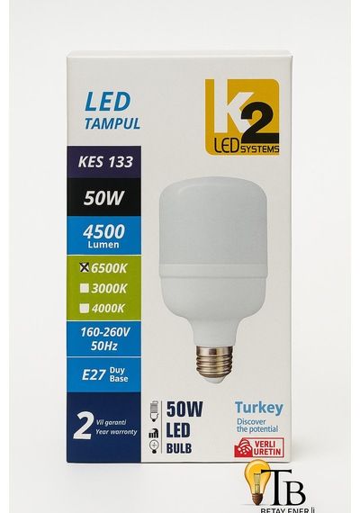 K2 Led Beyaz Işık