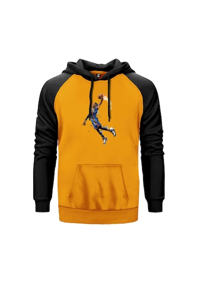 Okc Russell Westbrook Sarı Renk Reglan Kol Sweatshirt Sarı
