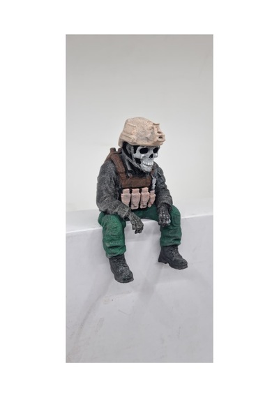 Call Of Duty Ghost Oturan Figür 2 10 Cm