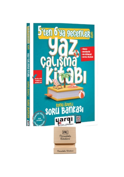 Yargı 5'ten 6'ya Geçenler İçin Yaz Çalışma Kitabı Ve Telefon Standı