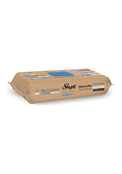Sleepy Bio Çözünür Yüzey Temizlik Havlusu&Mendili Deniz Tuzu&Yosun 6x50 (300 Yaprak)