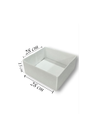 8'li Beyaz Çekmece İçi Düzenleyici Organizer Set - Çok Amaçlı Dolap İçi Kutu Seti