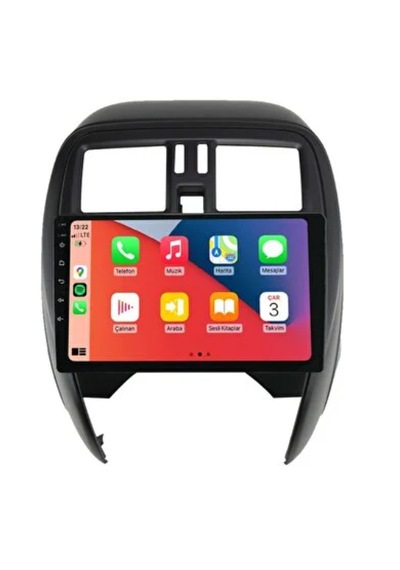 Foxus Nissan Nıcra 2015+ 4gb Ram 64gb Hafıza Android Dokunmatik Ekran Oto Teyp - Carplay Wifi Gps Bluetooth Kamera Destekli Oem