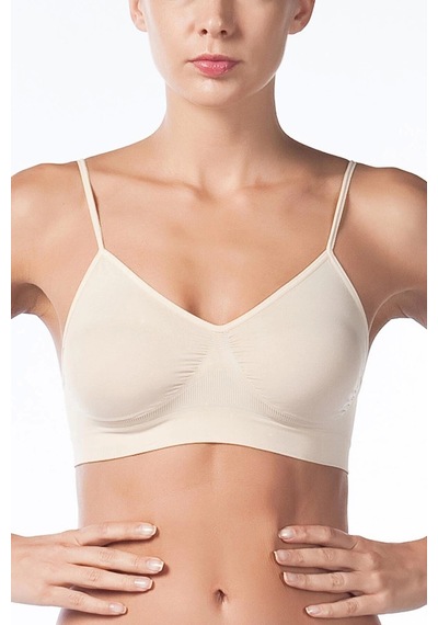 Miss Fit 1315 İnce Askılı Büstiyer Ten