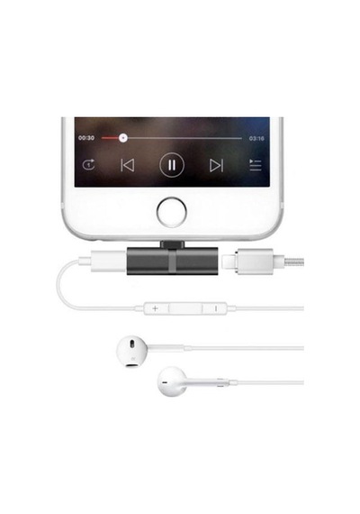 Apple Uyumlu iPhone Şarj Girişi Çoklayıcı Kulaklık ve Şarj Aparatı C866