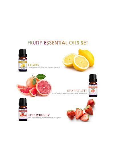 Salking Uçucu Yağ Seti 12x10ml, Aroma Terapi Yağları