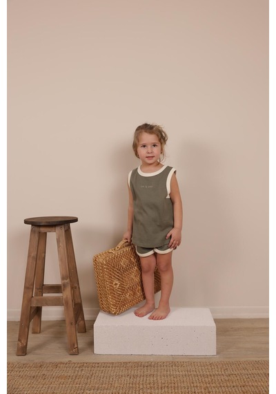 Ohlalakoala Haki Unisex Atlet Şort Takım