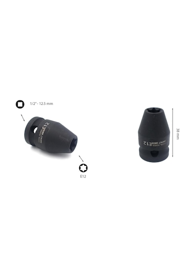Ceta Form E12 1/2” Dişi Torx Havalı Lokma Anahtar C66-E12