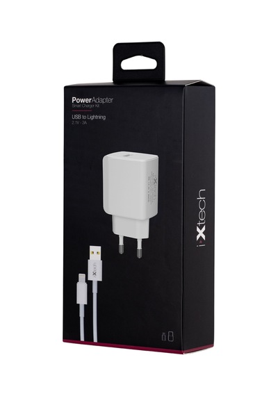Ixtech Ix-cc012 Usb To Lightning Kablo Seyahat Hızlı Şarj Adaptör Seti