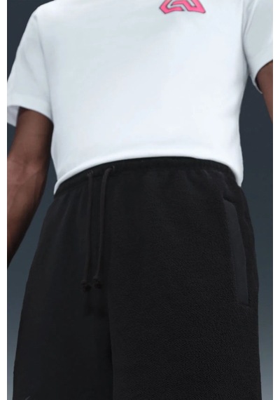 Nike Giannis Fleece 8" Mens Short Erkek Fransız Havlu Kumaş 20 Cm Şort Siyah