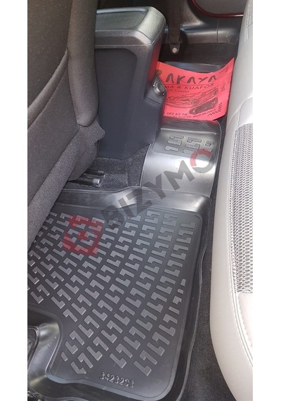 Peugeot 2008 2013-2019 Paspas ve Bagaj Havuzu Seti Siyah