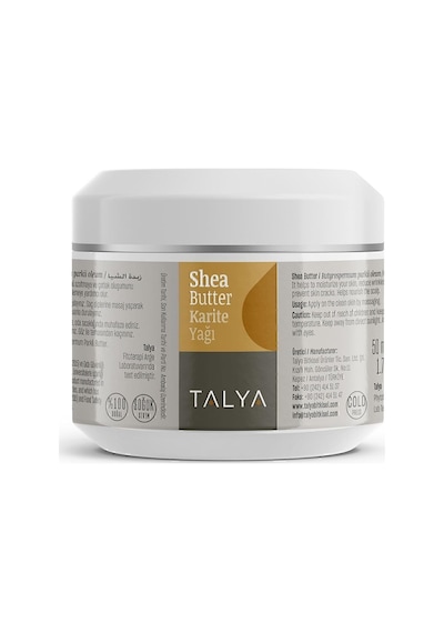 Shea Butter Karite Yağı , Soğuk Sıkım,%100 Saf Ve Doğal, 50 Ml Diğer
