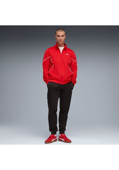 Puma Poly Piping Erkek Eşofman Takımı 691765-11 Kırmızı