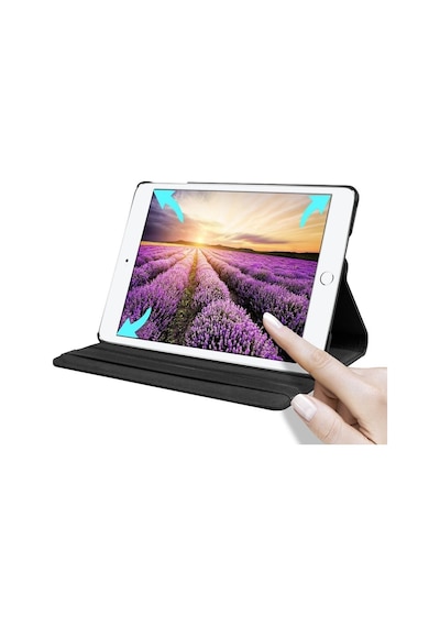 Ipad Pro 12.9'' 2020 A2229 2069 2232 Uyumlu 360 Dönerli Tablet Kılıfı + Kalem Arka Kapak