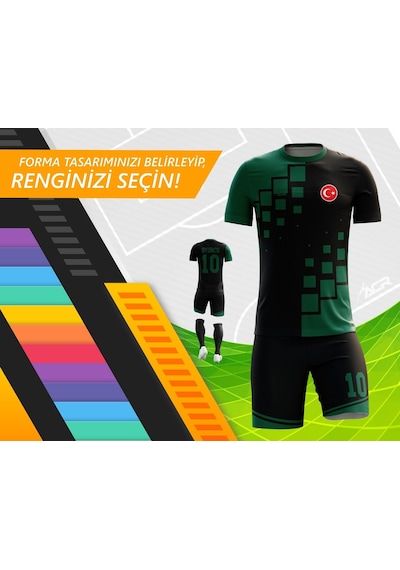 Acr Giyim Kişiye Özel Futbol Forması - Dizayn : Dijital