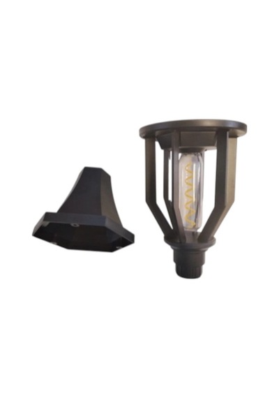 Dpa 7w Amber Elektron Set Üstü Solar Led Güneş Enerjili Şarjlı Armatür Lamba 2000k 190lm Ip65