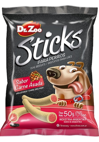 Dr. Zoo Sticks Izgara Biftekli Köpek Ödülü 50 G