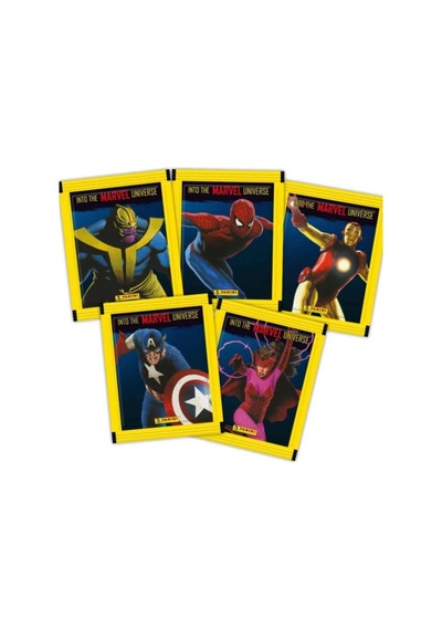 Marvel Sticker - 50 Paket 250 Adet Çıkartma - Kapalı Kutu