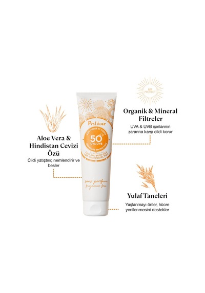 Face And Body Sun Milk Free Spf50+ Fragrance-free- Güneş Koruyucu Yüz & Vücut Sütü - 150 Ml