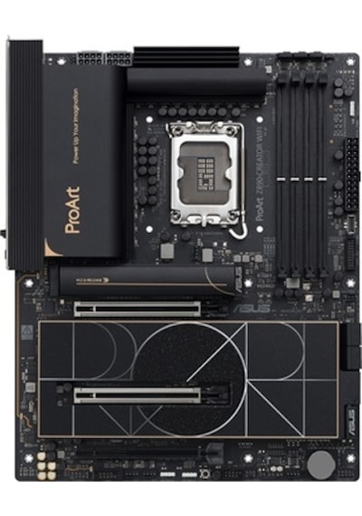 Asus Proart Z890-Creator WİFİ 9000 MHz OC DDR5 M.2 1851P ATX Anakart