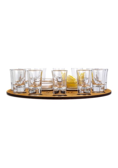 Micro Wood Tekila Tepsisi, Tekila Shot Party, Tekila Bardağı Genel