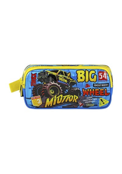 Muggle Kalem Çantası Bıg Wheel Koleksiyonu Mu-9118 Mavi
