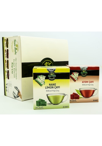 Tanlababa Sargılı Nane Limon Çayı 100 G + Sargılı Atom Çayı 100 G