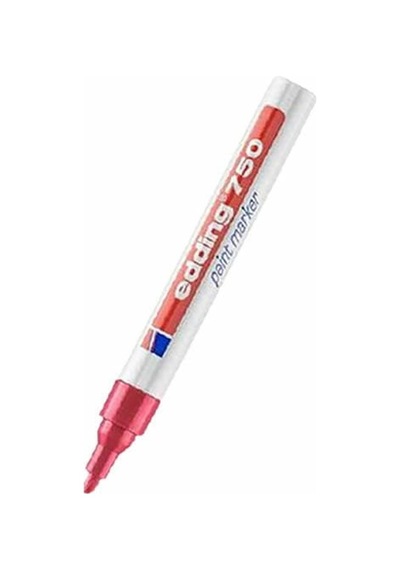 Edding E-750 Kırmızı Boya Dekor Markör Kalemi