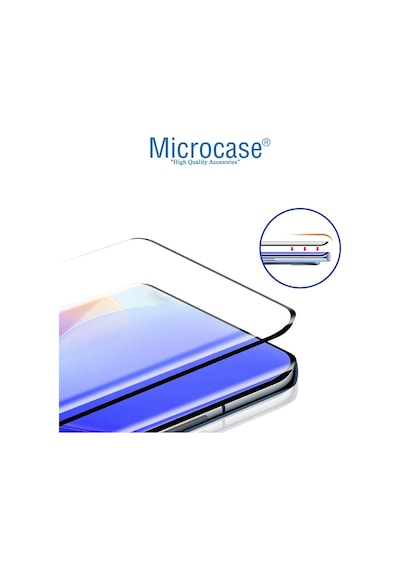Microcase Huawei Nova 9 3D Curved Tam Kaplayan Kavisli Tempered C