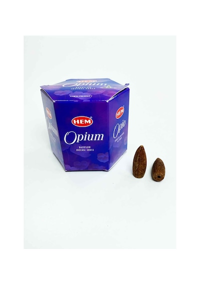 10 Adet Geri Akış Backflow Şelale Tütsü Konisi Tütsü Back Opium Çiçeği Kokulu