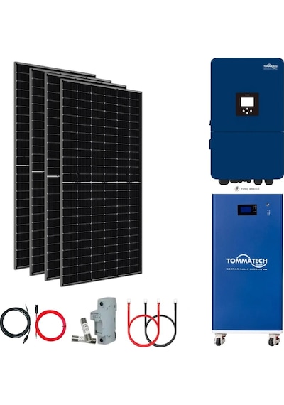 15 Kw Trifaze Hibrit Villa Solar Paket