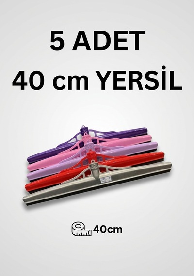 5 Adet Yer Silme Aparatı 40 Cm Sapsız Yersili