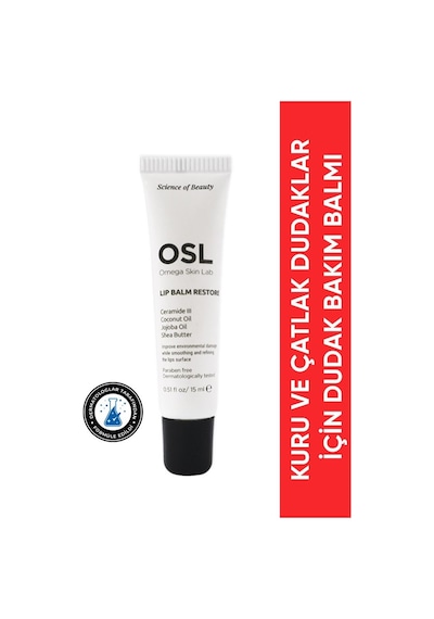 Omega Skın Lab Lip Balm Restore 15 ML