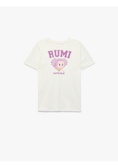 Koton Lisanslı Kpop Demon Hunters Rumi Baskılı Kısa Kollu Bisiklet Yaka Pamuklu Tişört Ekru 7wkg10476ak Koton Lisanslı Kpop Demon Hunters Rumi Baskılı Kısa Kollu Bisiklet Yaka Pamuklu Tişört Ekru 7wkg10476ak