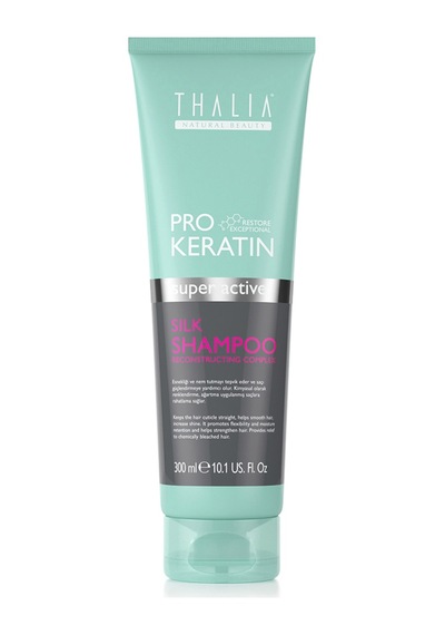 Thalia Prokeratin & Silk Yeniden Yapılandırıcı Dolgunlaştırıcı Şampuan