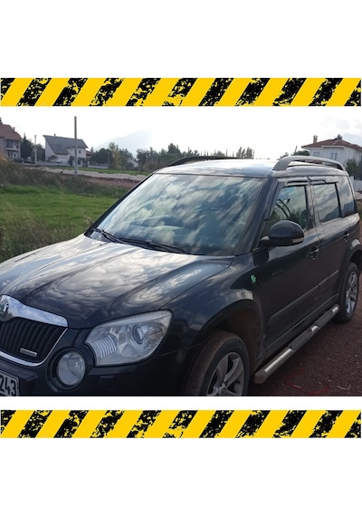 Skoda Yeti Mügen Cam Rüzgarlığı 2010 - 2017 Arası 4 Lü Set N11.11821
