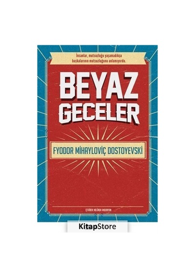 Beyaz Geceler - Fyodor Mihayloviç Dostoyevski - Sander Yayınları