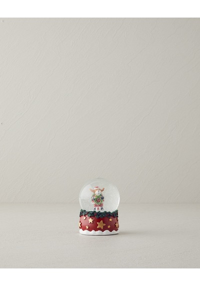 English Home Tansy Kar Küresi 6x6x9 Cm Kırmızı