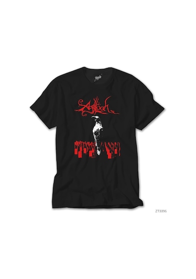 Agalloch Crown Siyah Tişört Siyah
