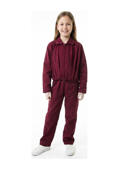 Xo Kids Kız Çocuk Ceket 9-13 Yaş 5017 Bordo