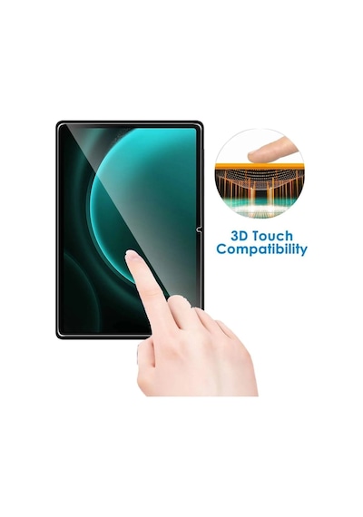 Samsung Galaxy Tab S9 Fe 10.9 Inç Nano Kırılmaz Ekran Koruyucu Şeffaf Cam Tam Uyumlu Sm-x510