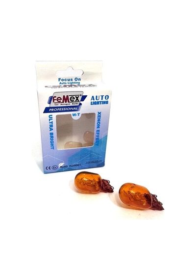 Femex Naturel Turuncu Tek Duy/çit Duy T20 W21w 7440/7443 Sinyal&gündüz Aydınlatma Femex