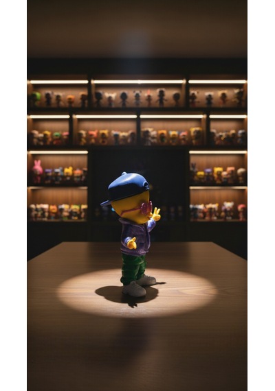 Looney Tunes Tweety Figürü - Hip-hop Serisi Özel Tasarım Koleksiyon Biblo / Figür
