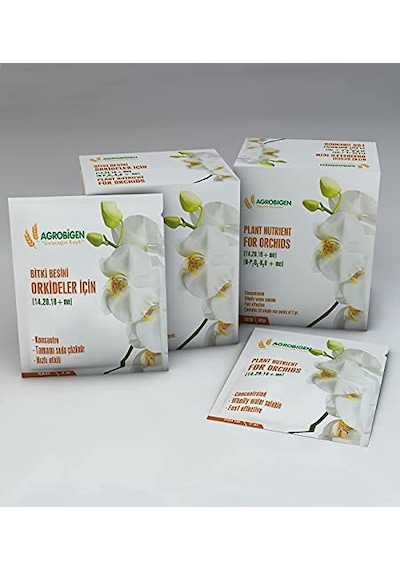Agrobigen Orkideler İçin Bitki Besini Katı-2 Gr X 24 Adet Diğer