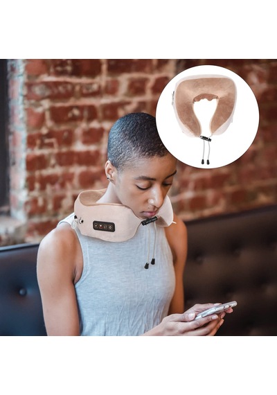 Vaguelly 1 Set U-şekilli Boyun Masajı, Isıtma Ve Yoğurma Fonksiyonlu, Rahatlatıcı Masaj İçin Ergonomik Boyun Koruyucusu Ve Ev Ve Seyahat İçin Gerginliği Hafifletme Vaguelly 1 Set U-şekilli Boyun Masajı, Isıtma Ve Yoğurma Fonksiyonlu, Rahatlatıcı Masaj İçin Ergonomik Boyun Koruyucusu Ve Ev Ve Seyahat İçin Gerginliği Hafifletme