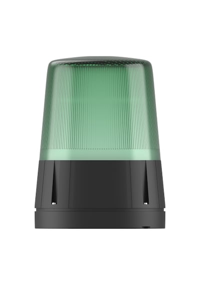 Mesan Ø110 Altıgen Reflektörlü Led Döner Lamba Yeşil 220vac Ms 805.2.220vac